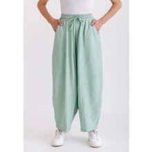 Mint Grey Sherwal By CeCe