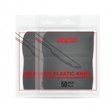 Papco Black HD Plastic Knives 2 x 50 Pcs 