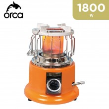 Orca 2 in 1 Gas Heater & Cooker 1,800W – Orange 