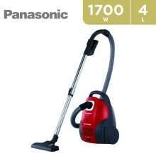 Panasonic 1700W Vacuum Cleaner 4L – Black & Red