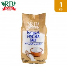 RB Foods Natural Fine Sea Salt 1 Kg