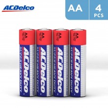 AC Delco Heavy Duty AA 1.5V Battery Pack 4 PCS