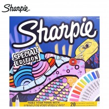 Sharpie Turtle Pack Edition Fine Tip Markers 20
