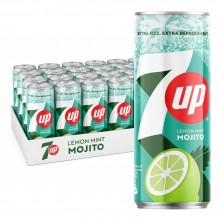 7Up Lemon Mint Mojito Can 30 x 250ml