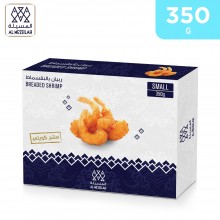 Al Mesillah Frozen Breaded Shrimp Small 350 g