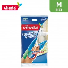 Vileda Comfort & Care Durable Gloves Medium Size