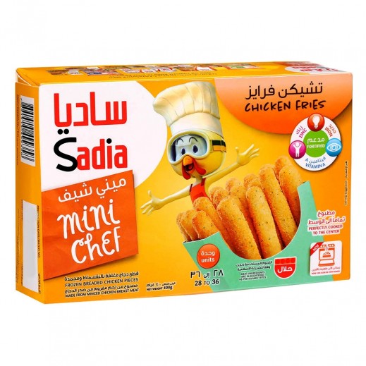 ساديا ميني شيف فرايز دجاج بالبقسماط مجمدة 400 جم