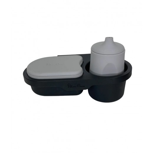  سيلفر كروس - طقم صنية الوجبات الخفيفة للأطفال - يتم التوصيل بواسطة توتال كير - التوصيل خلال 3 أيام عمل 