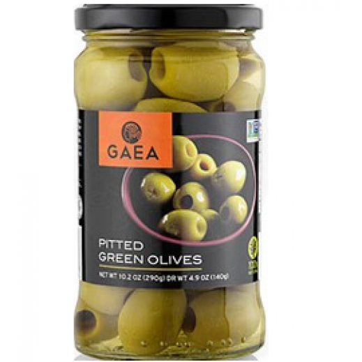 جايا - زيتون أخضر عضوي مقطع 290 جم  - يتم التوصيل بواسطة توصيل فاست