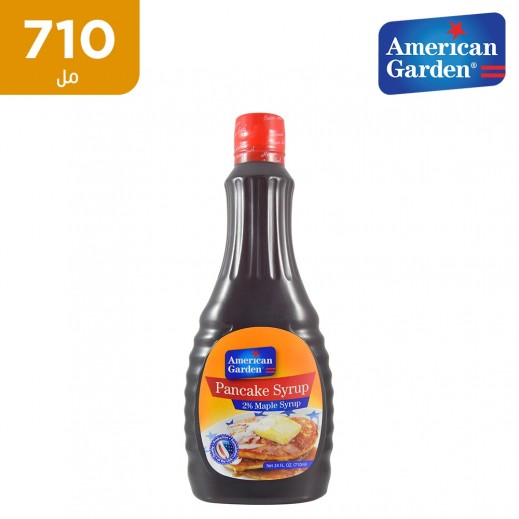 أميريكان جاردن– شراب البانكيك 710 جرام  - يتم التوصيل بواسطة توصيل فاست