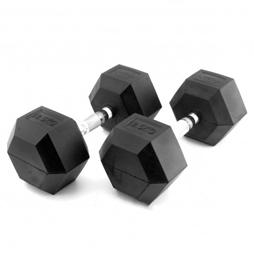 Hima - Hex Dumbbells 7.5 kg - يتم التوصيل بواسطة توصيل فاست