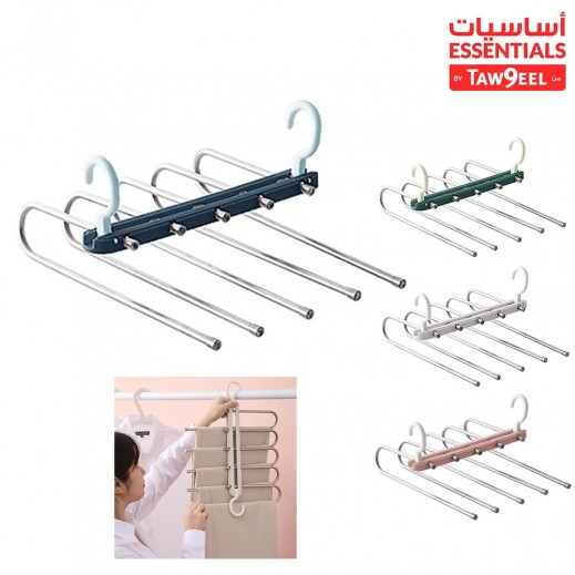 علاقة ملابس متعددة الاستخدام للحجاب او البنطلونات او الفوط أساسيات توصيل 