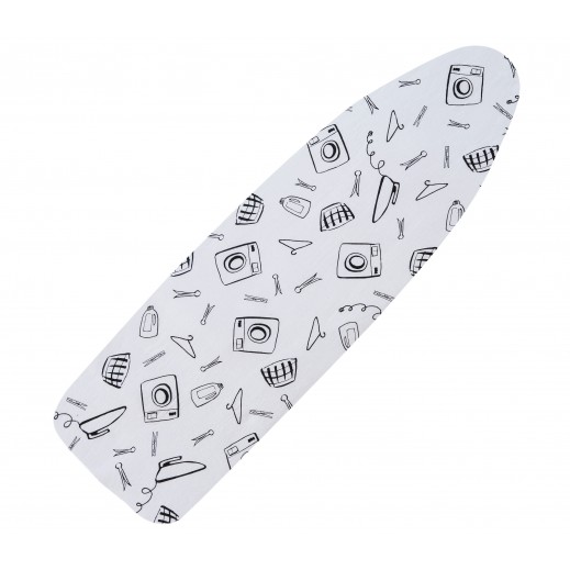 فلانتيني - غطاء طاوله كوي قطن حجم متوسط مشجر - يتم التوصيل بواسطة توصيل خلال 48 ساعة عمل