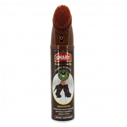 Smart Suede & Nubuck Renovator Spray Brown 250Ml