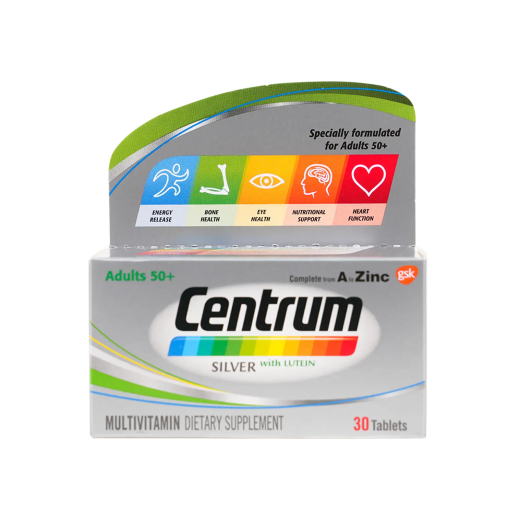 سينتروم  - فيتامينات متعددة  30 قرص - يتم التوصيل بواسطة الصيدلية - خلال ساعتين