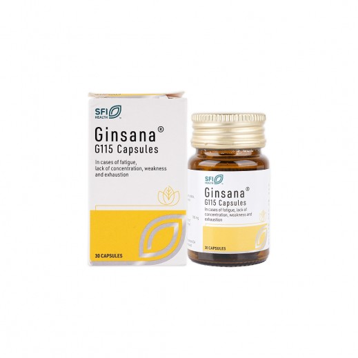 جينسانا  - 30 كبسولة - يتم التوصيل بواسطة الصيدلية - خلال ساعتين