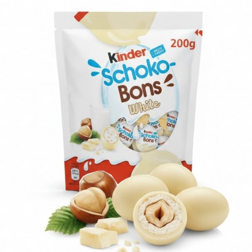 كيندر شوكو بونز شوكولاتة بيضاء 200 جم 