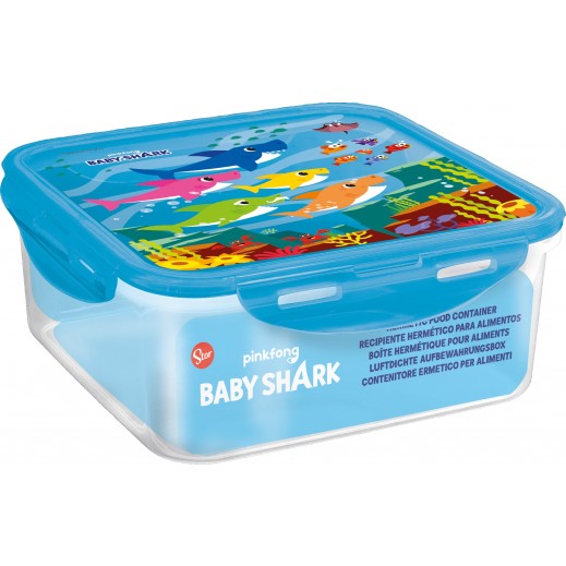 ستورعلبة طعام مربعة محكمة الغلق بتصميم بيبي شارك 750 مل - يتم التوصيل بواسطة توصيل فاست