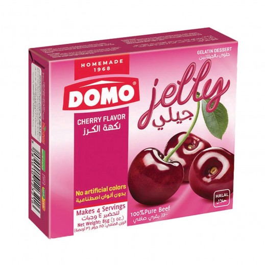 دومو مسحوق جيلي بنكهة الكرز 85 جم