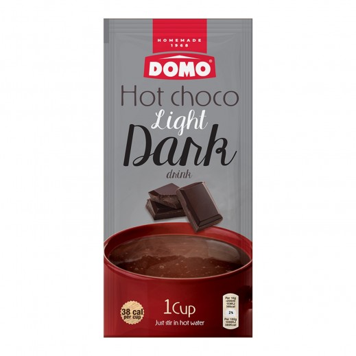 دومو مشروب شيكولاتة ساخنة داكنة لايت 10 جم