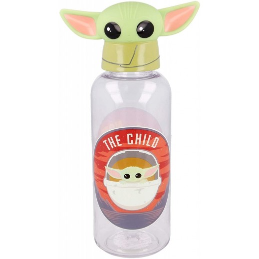  ستور زجاجة فيجوريتا ثلاثية الأبعاد مجسم شخصية ذا تشايلد ماندالوريان 560 مل - يتم التوصيل بواسطة توصيل فاست