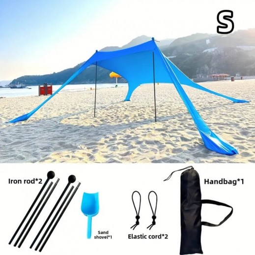 خيمة شاطئ منبثقة - يتم التوصيل بواسطة توصيل فاست