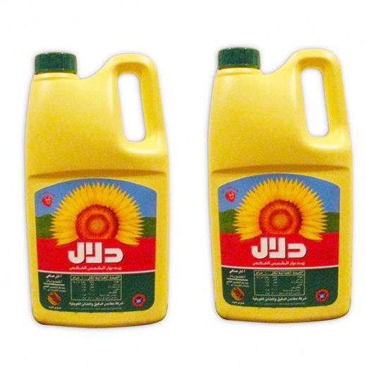 KFM Dalal Sunflower Oil 6 x 2 L