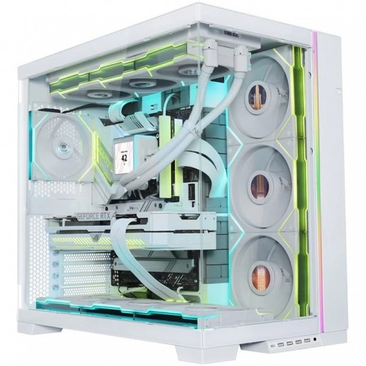 ليان لي - هيكل كمبيوتر الألعاب O11 دايناميك ايفو XL RGB - يتم التوصيل بواسطة  Taw9eel خلال يومين عمل 