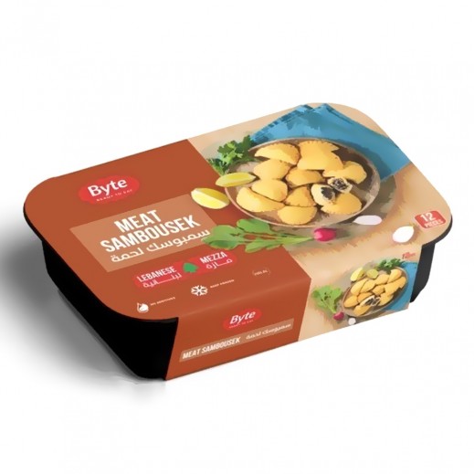 بايت - سمبوسك لحمة لبناني مجمد 12 حبة - يتم التوصيل بواسطة توصيل فاست