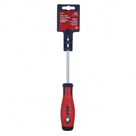 آسي مفك براغي مخروطي مدبب بمقبض مبطن 6 × 125 مم - يتم التوصيل بواسطة Taw9eel within 1 working day 