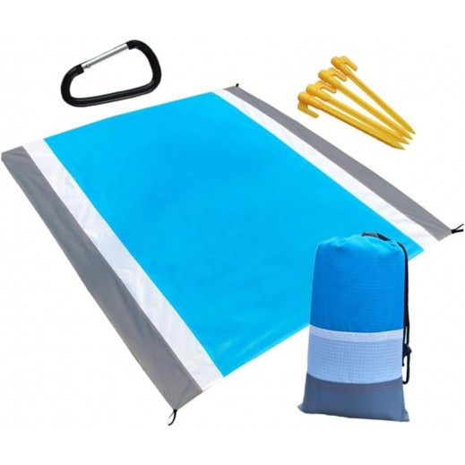 بطانية شاطئ مقاومة للرمال والماء - يتم التوصيل بواسطة توصيل فاست