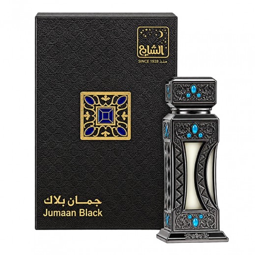 الشايع جومان بلاك دهن عطري مركز للجنسين 18 مل - يتم التوصيل بواسطة Taw9eel Within Working 24 Hours
