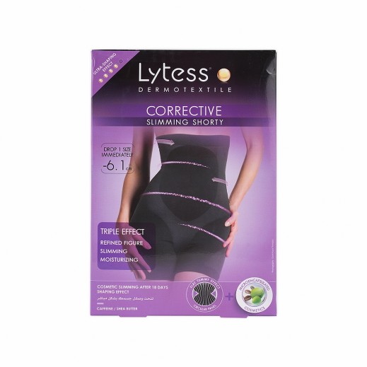 ليتيس شورتي حزام تنحيف تصحيحي أسود – لارج / إكس لارج - يتم التوصيل بواسطة الصيدلية - خلال ساعتين