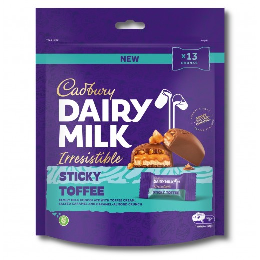 كادبوري آيريسيستابل شوكولاتة بكريمة التوفي 136.5 جم