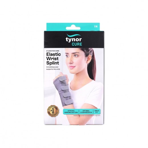 Tynor Wrist Splint Elastic Left-E01 M