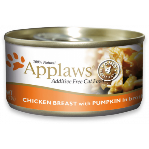 أبلوز – طعام القطط مع الدجاج والقرع العسلي 70 جم      - يتم التوصيل بواسطة توصيل فاست