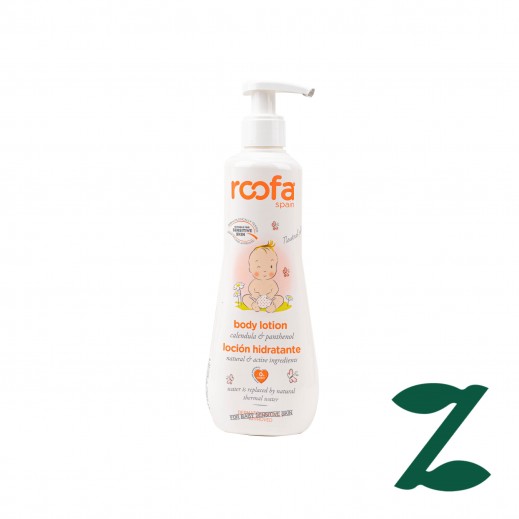 Roofa Calendula & Panthenol Body Lotion 300ml - يتم التوصيل بواسطة صيدلية فارمازون  - خلال ساعتين