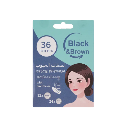 بلاك آند براون لصقات للحبوب والبثور 36 لصقة - يتم التوصيل بواسطة الصيدلية - خلال ساعتين