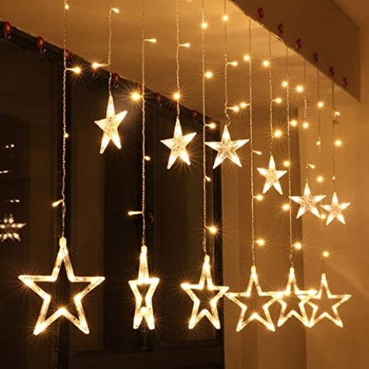 سلسلة ضوء للزينة LED - أبيض دافئ