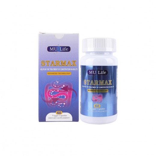 مو لايف ستارماكس 60 كبسولة نباتية - يتم التوصيل بواسطة صيدلية فارمازون  - خلال ساعتين