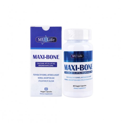مو لايف ماكسي بون 60 كبسولة نباتية - يتم التوصيل بواسطة صيدلية فارمازون  - خلال ساعتين