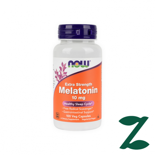 Now Melatonin 10Mg 100Veg Caps - يتم التوصيل بواسطة صيدلية فارمازون  - خلال ساعتين