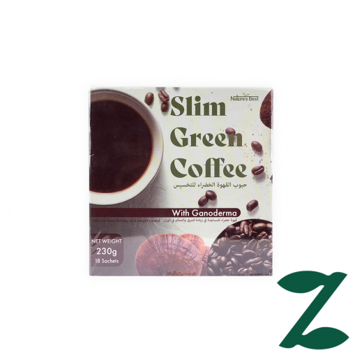 Natures Best Slim Green Coffee  With Ganoderma18 Sachets
