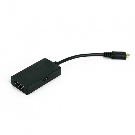 يوني كيت – وصلة ميكرو USB إلى HDMI- أسود