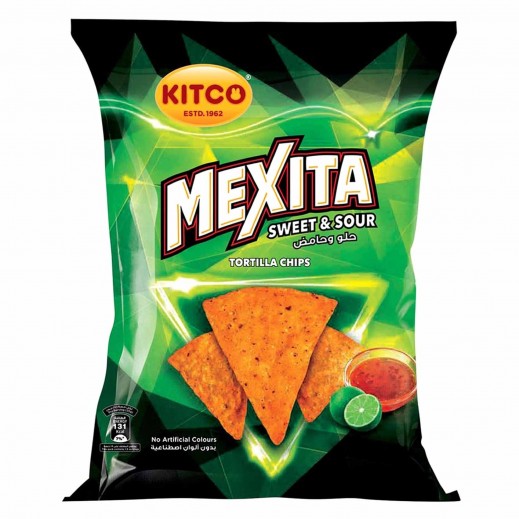 ميكسيتا شيبس التورتيلا بنكهة الحلوة والحامض 48 جم