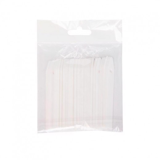 باناسيا - ملصقات نباتات بلاستيك أبيض - 4 × 3.63 × 0.5 بوصة - يتم التوصيل بواسطة Taw9eel within 1 working day 