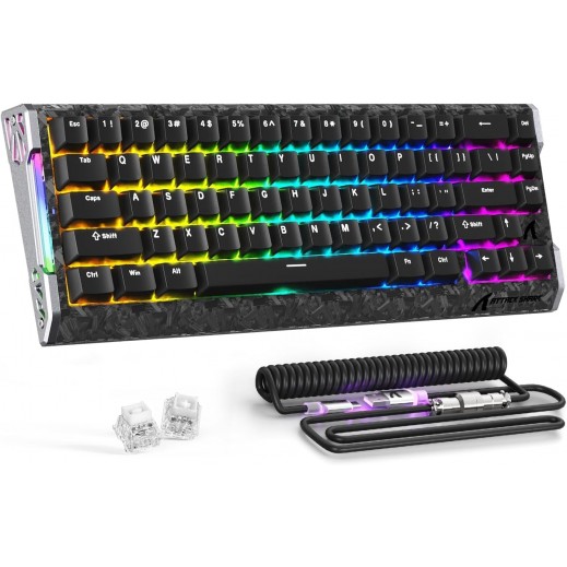 أتاك شارك R68 HE لوحة مفاتيح الألعاب الميكانيكية السلكية - يتم التوصيل بواسطة  Taw9eel خلال يومين عمل 