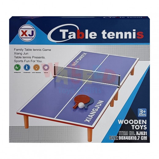 وليد - لعبة طاولة تنس خشب صغيرة للجنسين - ٣ سنوات فأكثر - يتم التوصيل بواسطة   خلال 24 ساعة 