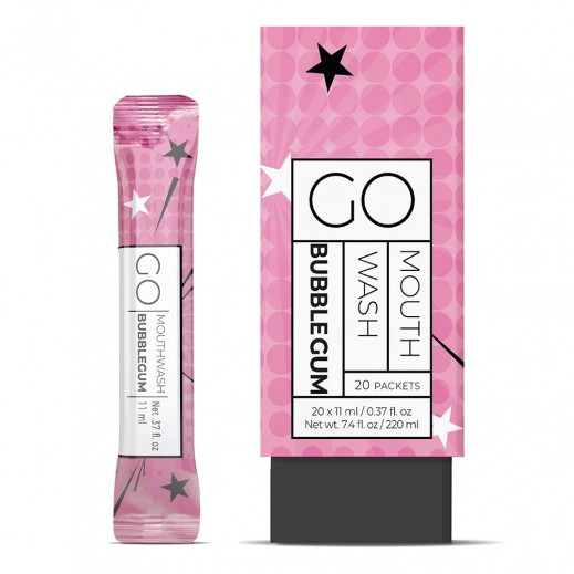 جو ماوث ووش - غسول الفم بنكهة العلكة 55 مل