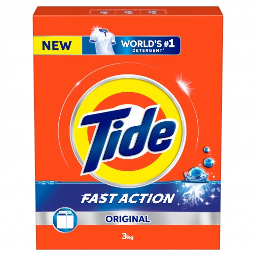  تايد - مسحوق غسيل سريع المفعول 3 كجم